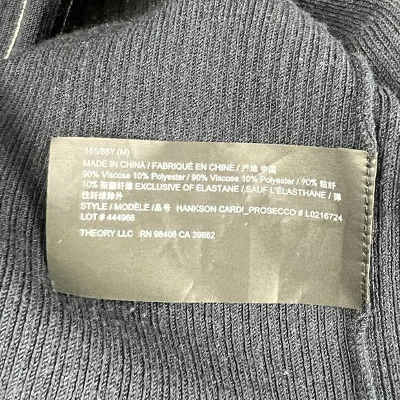 NWT Theory Hankson Striped Cardigan Size M - Picture 12 of 12